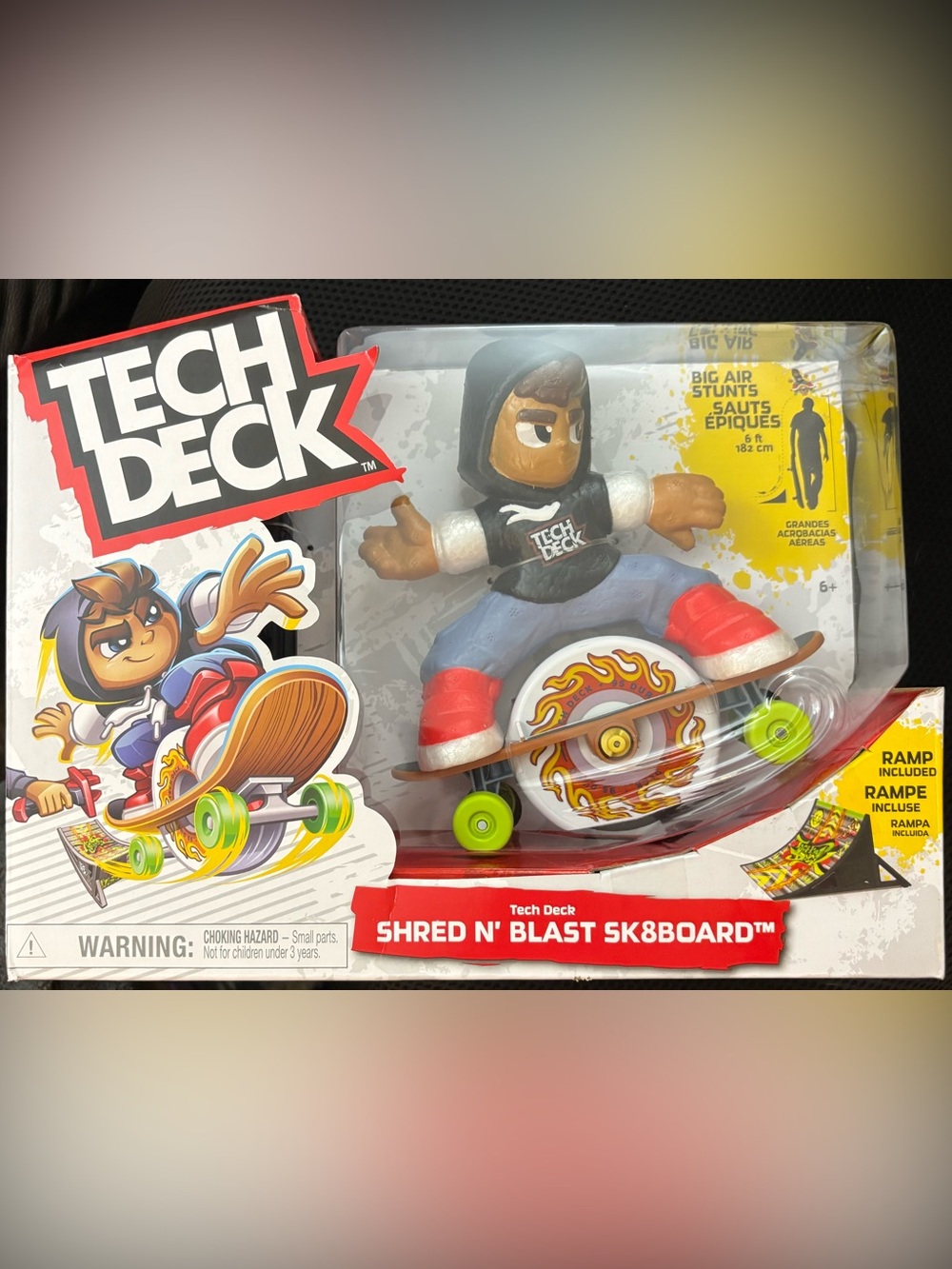 Tech Deck Shred N' Blast Sk8board Toy New In Box